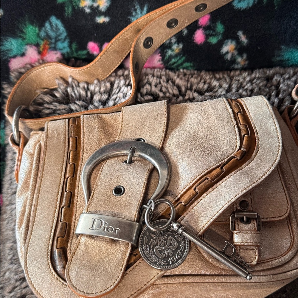 Dior Vintage Gaucho Shoulder Bag - Picture 2 of 10